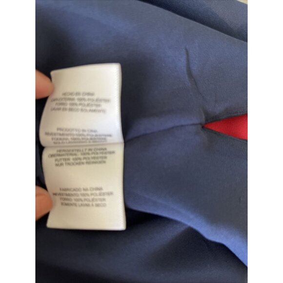 Joie Size Small Color-blocked Nautical EDYTE Dress Asymmetric Hem Navy $348 NEW - Picture 13 of 15